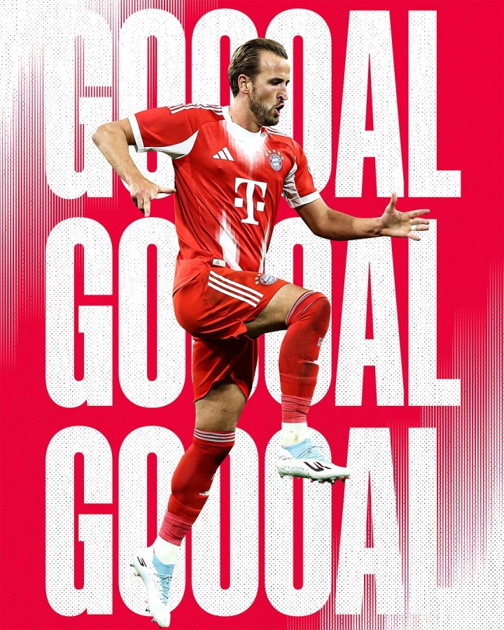 32岁大英帝星!凯恩高难度摆脱破门欧冠双响,赛季39场轰47球