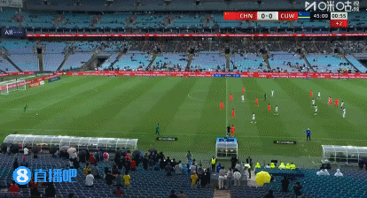 队长！张玉宁国足单箭头支点作用明显，头球摆渡助攻韦世豪破门