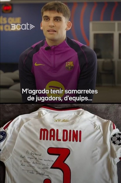 杰拉德·马丁：私下确实被称呼为马尔蒂尼，收到他的球衣难以置信