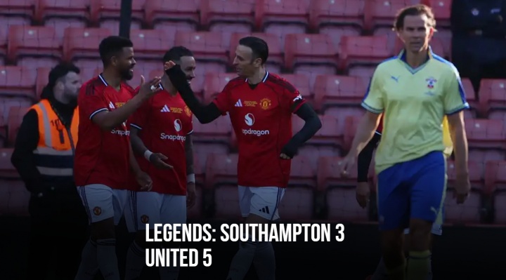 曼联传奇队5-3南安普顿传奇队,萨哈、勒蒂西埃、贝尔巴托夫出场