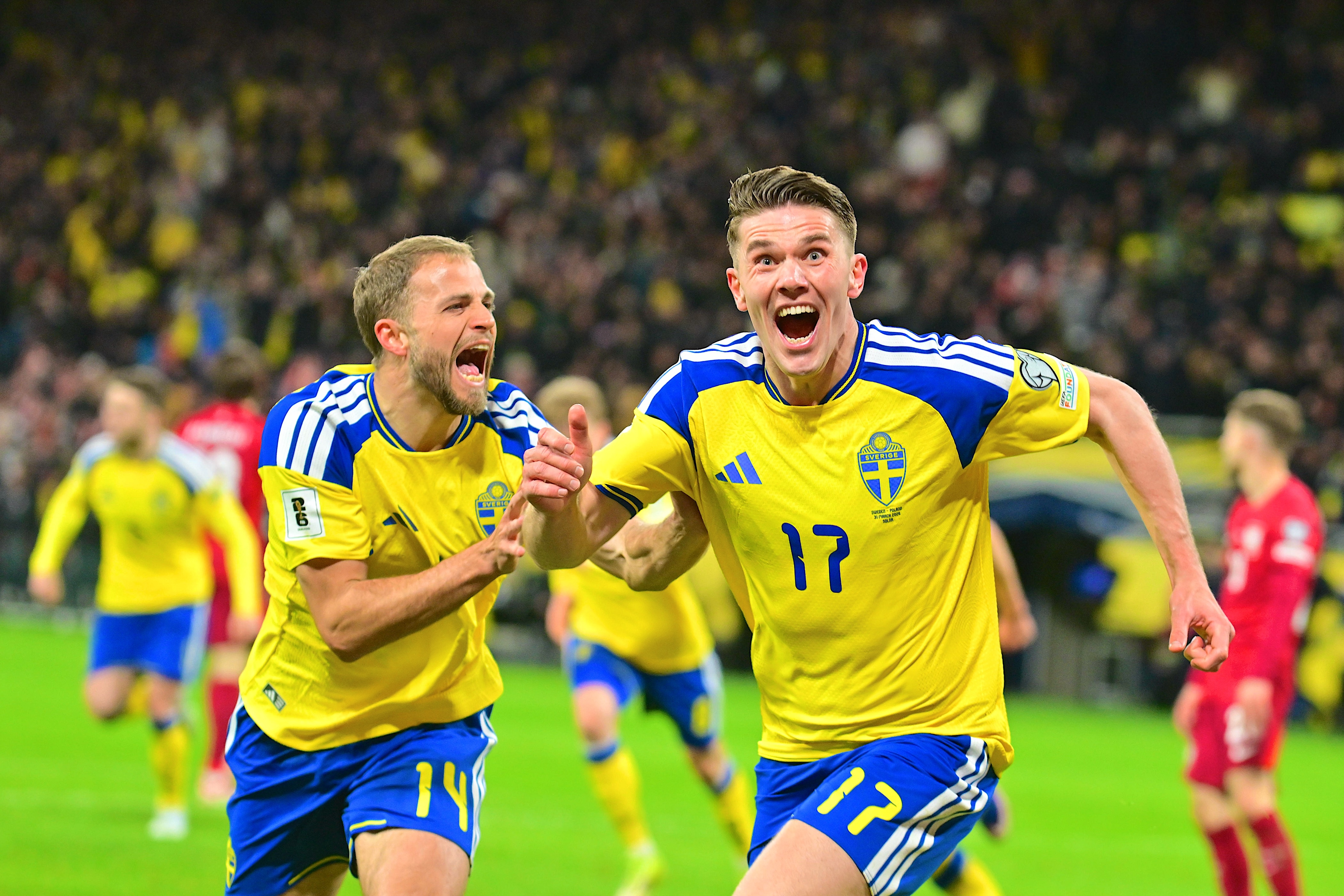 2场4球!约克雷斯是本届欧洲附加赛唯一进球超过2粒的球员